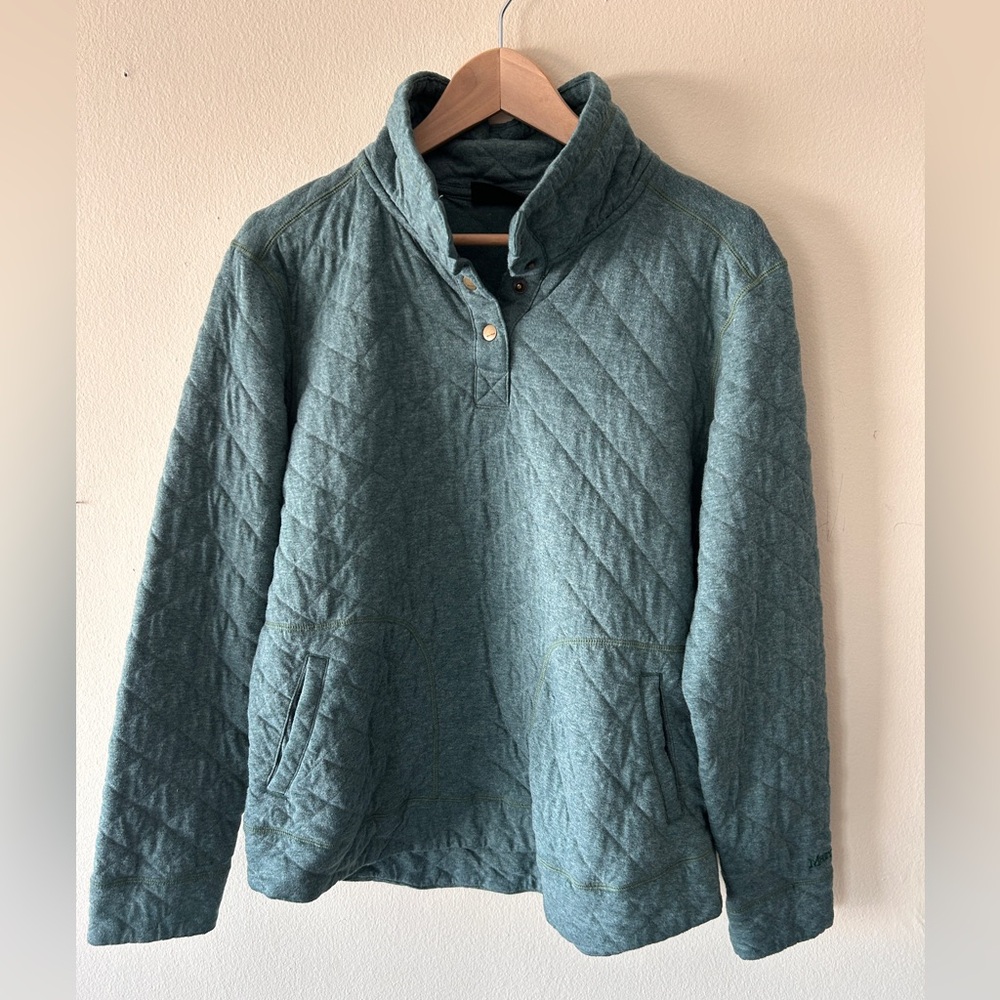 Marmot quilted pullover
